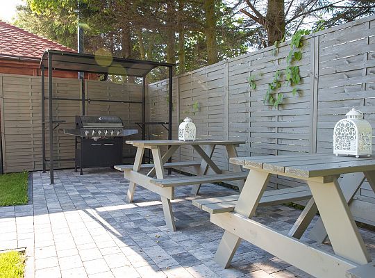 Strefa relaksu Jakubowa Polana w Łebie grill